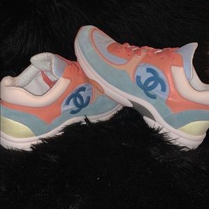 Chanel Low Top Sneakers - Easter